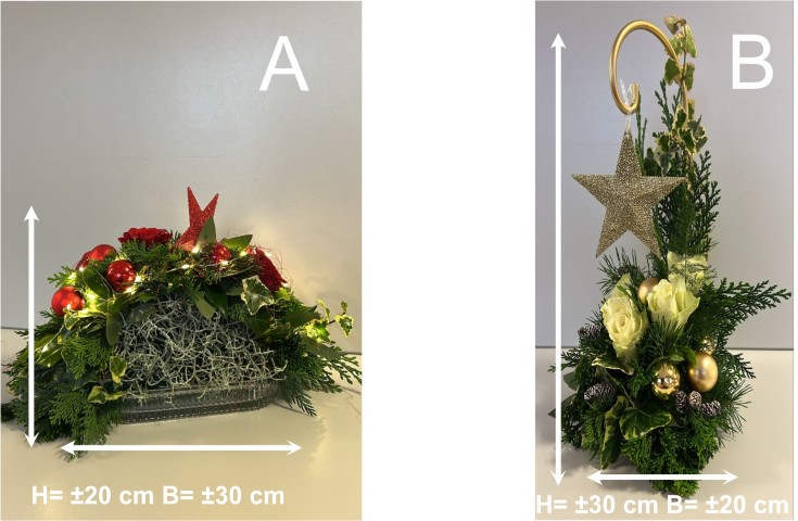 Kerststukjes te koop